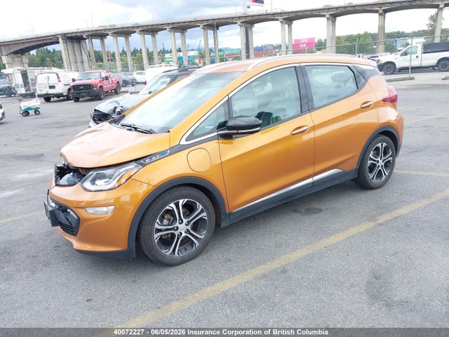 2017 Chevrolet Bolt Ev Premier მანქანა იყიდება აუქციონზე, vin: 1G1FX6S04H4147537, აუქციონის ნომერი: 40072227