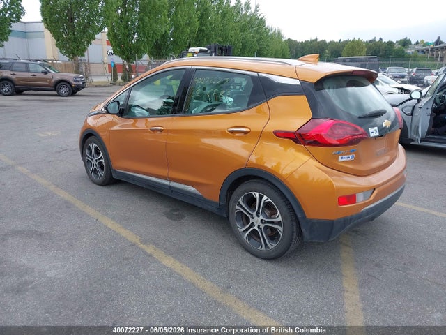 2017 Chevrolet Bolt Ev Premier მანქანა იყიდება აუქციონზე, vin: 1G1FX6S04H4147537, აუქციონის ნომერი: 40072227