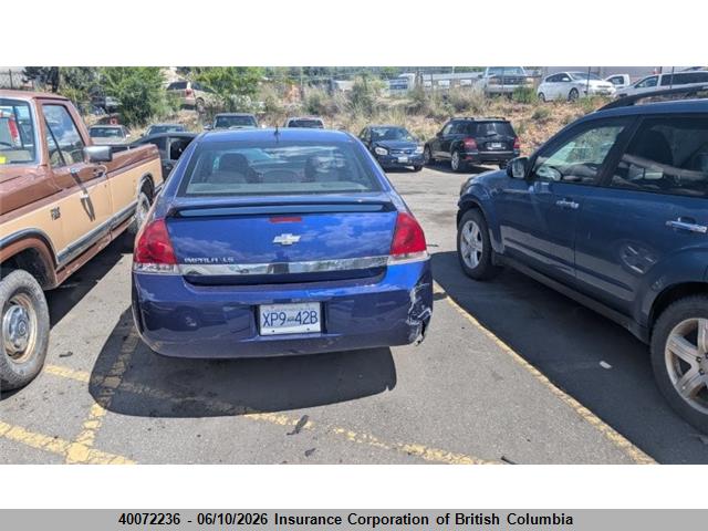 40072236 :رقم المزاد ، 2G1WB58N579374839 vin ، 2007 Chevrolet Impala Ls مزاد بيع