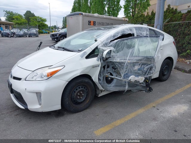 2012 Toyota Prius მანქანა იყიდება აუქციონზე, vin: JTDKN3DUXC1494214, აუქციონის ნომერი: 40072237