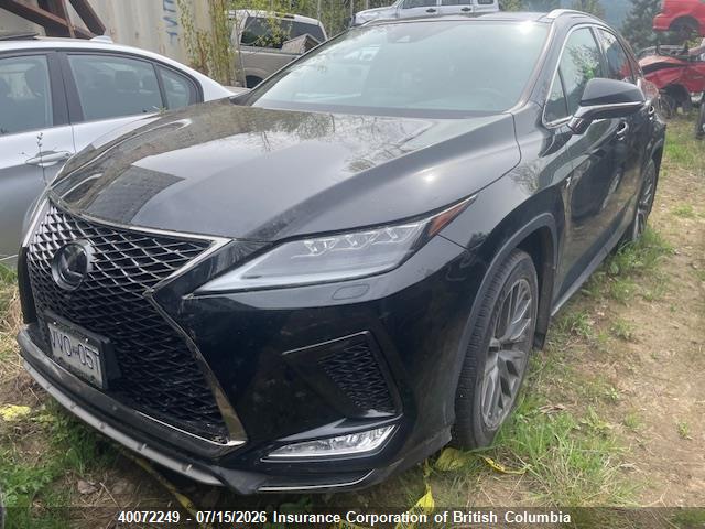 2T2YZMDA2MC283656 Lexus Rx 350 F Sport