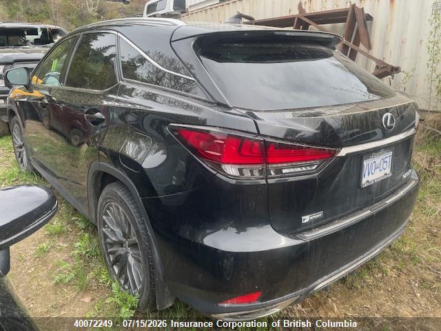 2T2YZMDA2MC283656 Lexus Rx 350 F Sport