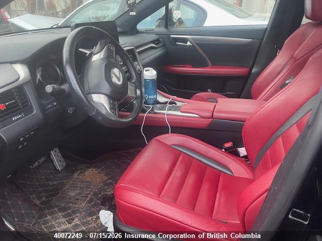 2T2YZMDA2MC283656 Lexus Rx 350 F Sport