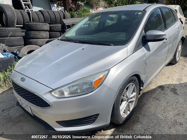 40072267 :رقم المزاد ، 1FADP3K20FL297068 vin ، 2015 Ford Focus مزاد بيع