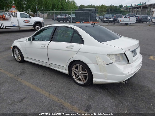 Продаж на аукціоні авто 2012 Mercedes-benz C 300 4matic, vin: WDDGF8BB7CA734066, номер лоту: 40072270