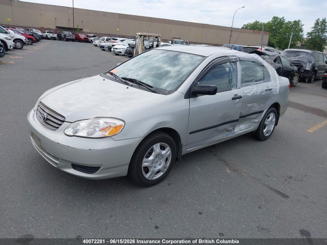 40072281 :رقم المزاد ، 2T1BR32E93C771141 vin ، 2003 Toyota Corolla Ce/le/sport مزاد بيع