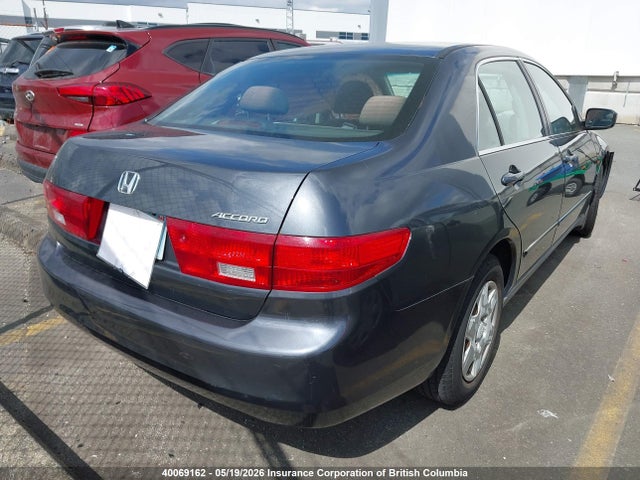 Aukcja sprzedaży 2005 Honda Accord Lx, vin: 1HGCM56425A809978, numer aukcji: 40069162