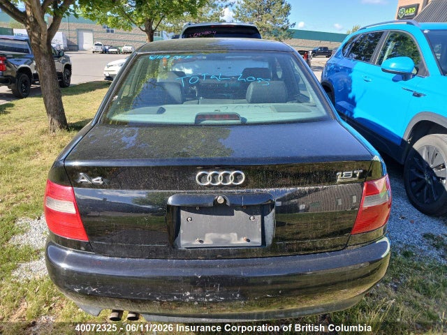 Aukcja sprzedaży 1999 Audi A4, vin: WAUCB28D8XA071958, numer aukcji: 40072325