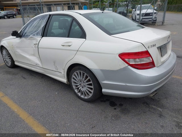 Продажа на аукционе авто 2009 Mercedes-benz C 230 4matic, vin: WDDGF85X89F319633, номер лота: 40072344