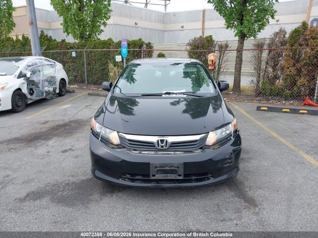 40072358 :رقم المزاد ، 2HGFB2F59CH039982 vin ، 2012 Honda Civic مزاد بيع