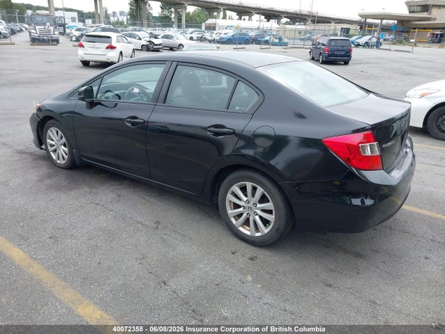 40072358 :رقم المزاد ، 2HGFB2F59CH039982 vin ، 2012 Honda Civic مزاد بيع