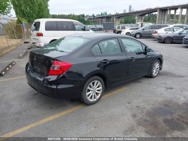 40072358 :رقم المزاد ، 2HGFB2F59CH039982 vin ، 2012 Honda Civic مزاد بيع