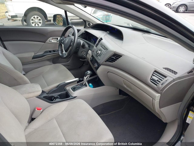 40072358 :رقم المزاد ، 2HGFB2F59CH039982 vin ، 2012 Honda Civic مزاد بيع