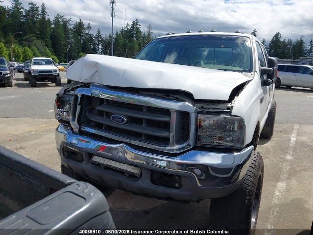 2004 Ford F350 Srw Super Duty მანქანა იყიდება აუქციონზე, vin: 1FTSW31P24EC58582, აუქციონის ნომერი: 40068910