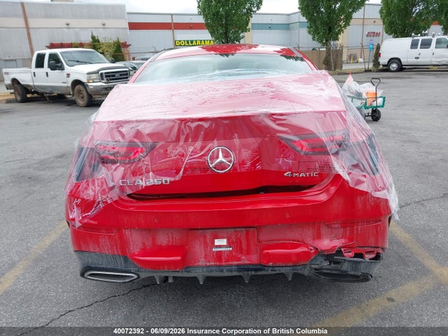 WDD5J4HB3LN026542 Mercedes-Benz CLA 250 4MATIC