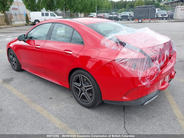 WDD5J4HB3LN026542 Mercedes-Benz CLA 250 4MATIC