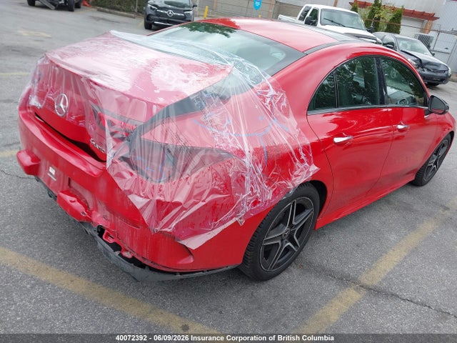 WDD5J4HB3LN026542 Mercedes-Benz CLA 250 4MATIC