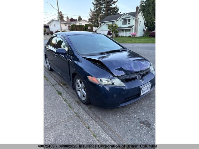 40072409 :رقم المزاد ، 2HGFA16587H023744 vin ، 2007 Honda Civic مزاد بيع