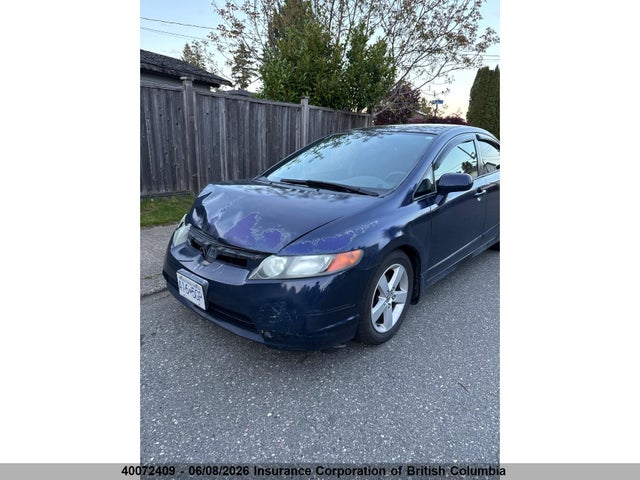 40072409 :رقم المزاد ، 2HGFA16587H023744 vin ، 2007 Honda Civic مزاد بيع