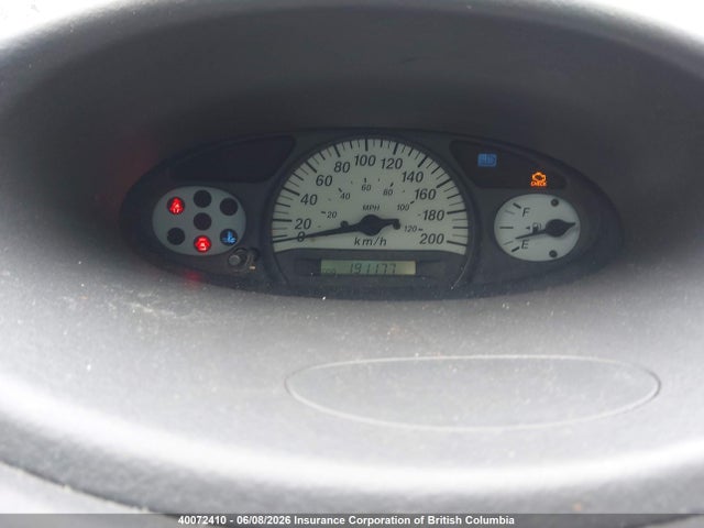 40072410 :رقم المزاد ، JTDBT123020226457 vin ، 2002 Toyota Echo مزاد بيع