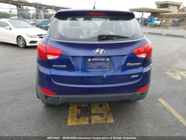 2010 Hyundai Tucson Gls მანქანა იყიდება აუქციონზე, vin: KM8JTCAC6AU058318, აუქციონის ნომერი: 40072423