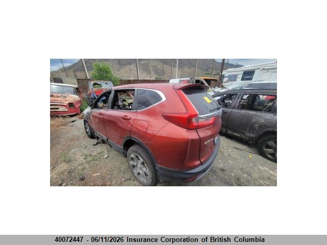 2018 Honda Cr-v მანქანა იყიდება აუქციონზე, vin: 2HKRW2H84JH122859, აუქციონის ნომერი: 40072447