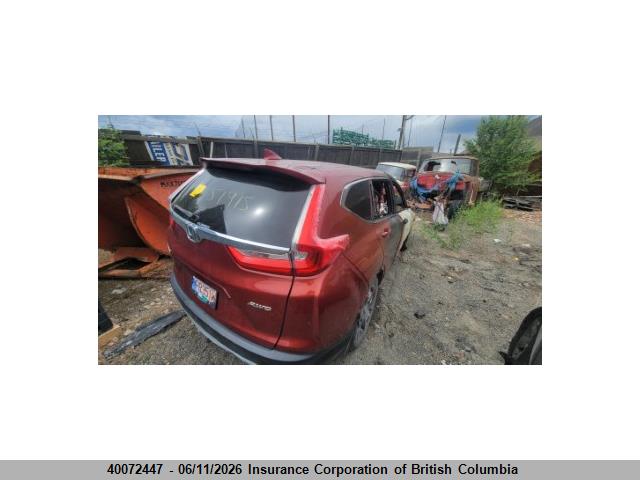 2018 Honda Cr-v მანქანა იყიდება აუქციონზე, vin: 2HKRW2H84JH122859, აუქციონის ნომერი: 40072447