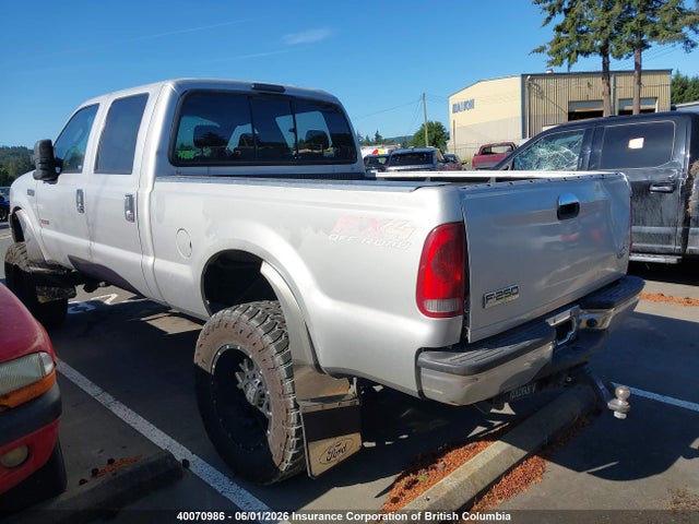 2006 Ford F250 Super Duty მანქანა იყიდება აუქციონზე, vin: 1FTSW21P76EC93115, აუქციონის ნომერი: 40070986