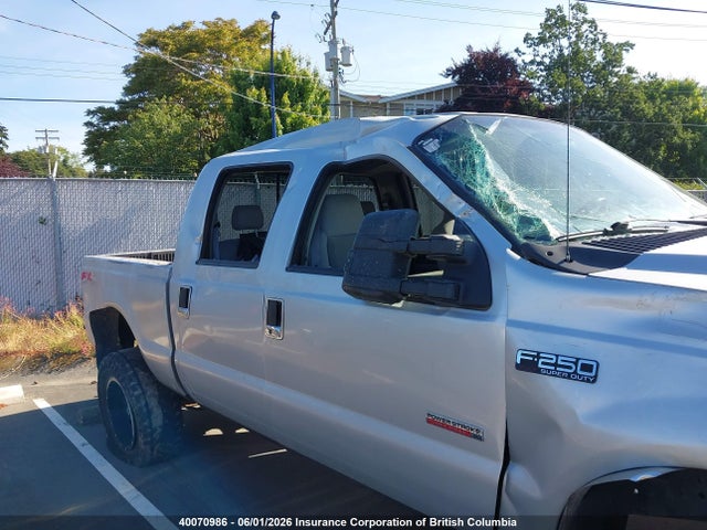 2006 Ford F250 Super Duty მანქანა იყიდება აუქციონზე, vin: 1FTSW21P76EC93115, აუქციონის ნომერი: 40070986