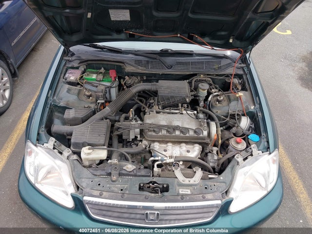 1999 Honda Civic მანქანა იყიდება აუქციონზე, vin: 2HGEJ6681XH918463, აუქციონის ნომერი: 40072451