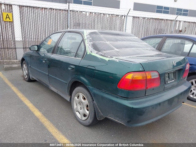 1999 Honda Civic მანქანა იყიდება აუქციონზე, vin: 2HGEJ6681XH918463, აუქციონის ნომერი: 40072451