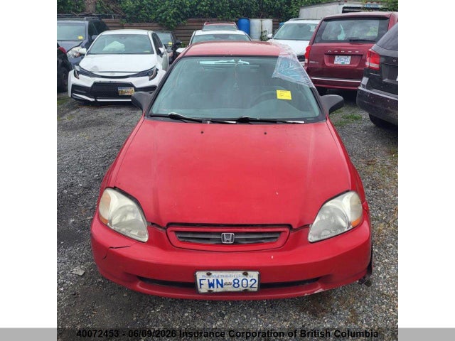 Aukcja sprzedaży 1998 Honda Civic, vin: 2HGEJ6335WH013389, numer aukcji: 40072453
