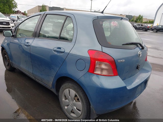 40072459 :رقم المزاد ، JTDKT923975134112 vin ، 2007 Toyota Yaris مزاد بيع