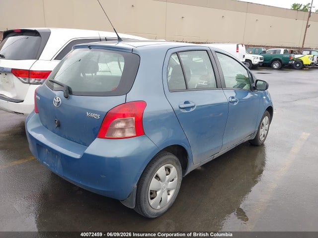 40072459 :رقم المزاد ، JTDKT923975134112 vin ، 2007 Toyota Yaris مزاد بيع