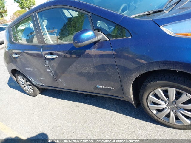 40072470 :رقم المزاد ، 1N4BZ0CP6HC303002 vin ، 2017 Nissan Leaf مزاد بيع