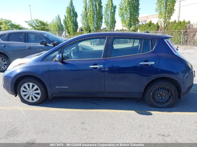 40072470 :رقم المزاد ، 1N4BZ0CP6HC303002 vin ، 2017 Nissan Leaf مزاد بيع