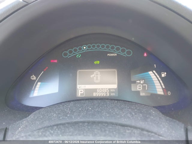 40072470 :رقم المزاد ، 1N4BZ0CP6HC303002 vin ، 2017 Nissan Leaf مزاد بيع