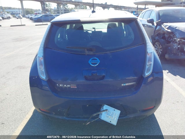 40072470 :رقم المزاد ، 1N4BZ0CP6HC303002 vin ، 2017 Nissan Leaf مزاد بيع