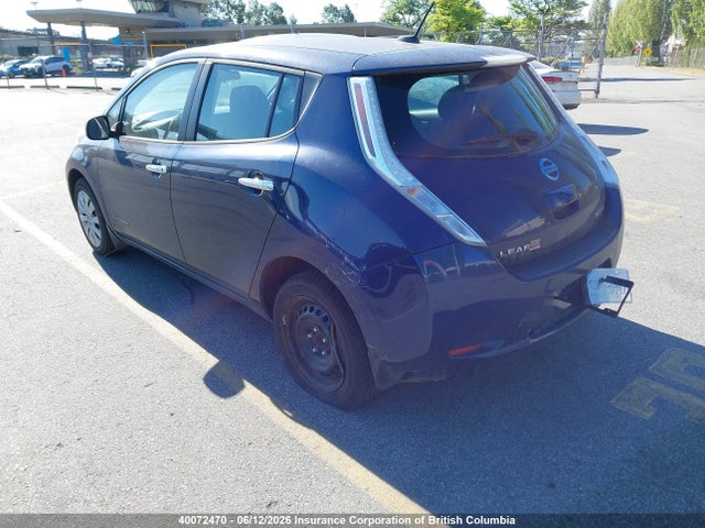 40072470 :رقم المزاد ، 1N4BZ0CP6HC303002 vin ، 2017 Nissan Leaf مزاد بيع