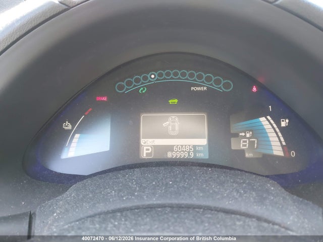 40072470 :رقم المزاد ، 1N4BZ0CP6HC303002 vin ، 2017 Nissan Leaf مزاد بيع