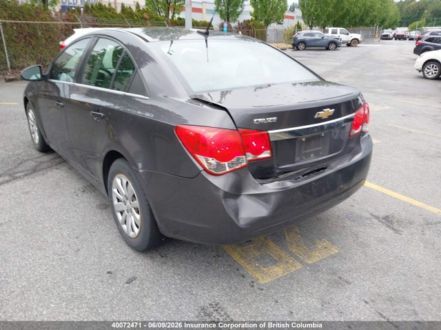 40072471 :رقم المزاد ، 1G1PF5S91B7185393 vin ، 2011 Chevrolet Cruze مزاد بيع