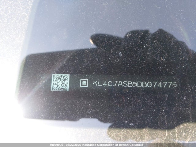 Aukcja sprzedaży 2013 Buick Encore, vin: KL4CJASB5DB074775, numer aukcji: 40069906