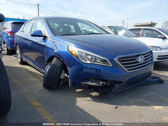 2016 Hyundai Sonata Se მანქანა იყიდება აუქციონზე, vin: 5NPE24AF8GH272545, აუქციონის ნომერი: 40069346