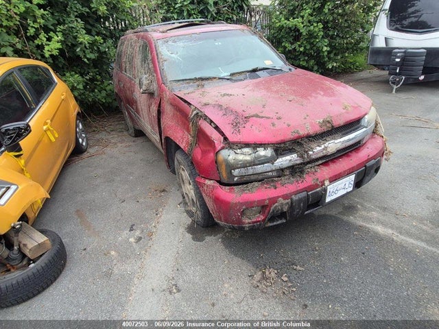 2002 Chevrolet Trailblazer მანქანა იყიდება აუქციონზე, vin: 1GNDT13S022506101, აუქციონის ნომერი: 40072503