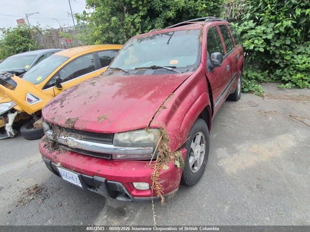 2002 Chevrolet Trailblazer მანქანა იყიდება აუქციონზე, vin: 1GNDT13S022506101, აუქციონის ნომერი: 40072503