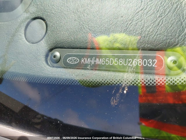 Aukcja sprzedaży 2008 Hyundai Tiburon Gs, vin: KMHHM65D58U268032, numer aukcji: 40072506