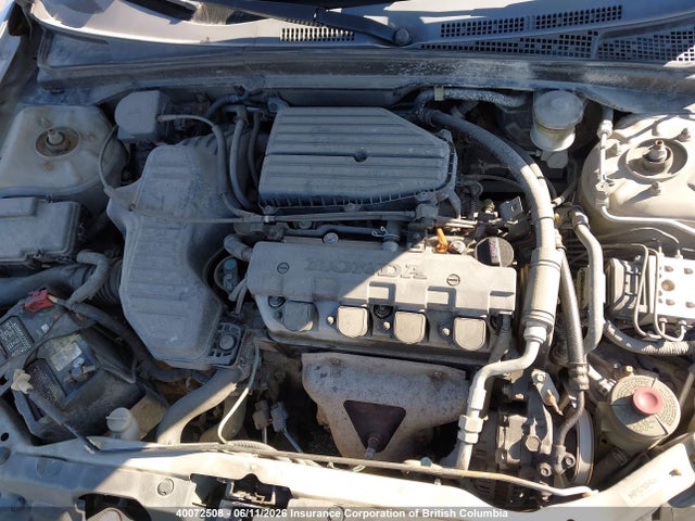 2005 Honda Civic მანქანა იყიდება აუქციონზე, vin: 2HGES16615H019470, აუქციონის ნომერი: 40072508