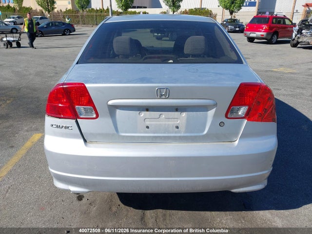2005 Honda Civic მანქანა იყიდება აუქციონზე, vin: 2HGES16615H019470, აუქციონის ნომერი: 40072508