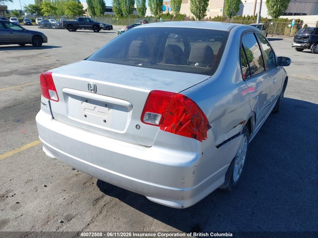 2005 Honda Civic მანქანა იყიდება აუქციონზე, vin: 2HGES16615H019470, აუქციონის ნომერი: 40072508