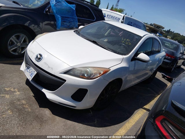 2013 Mazda 3 I მანქანა იყიდება აუქციონზე, vin: JM1BL1V79D1816202, აუქციონის ნომერი: 40069869